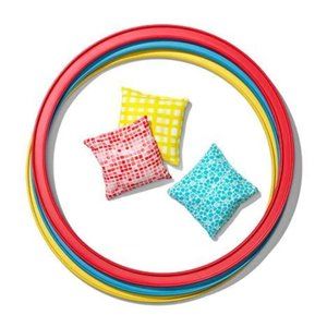 NEW - Lovevery Jump-In Eco Hoops & Organic Cotton Bean Bags